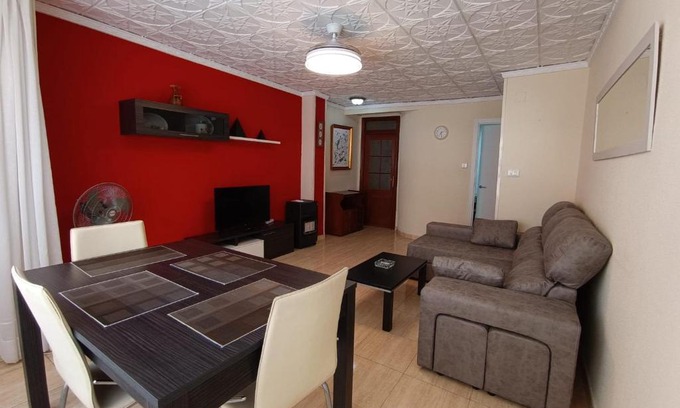 Burriana Apartment | Pet-Friendly Ocean View Apartment Beatriz 4 - Family Friendly