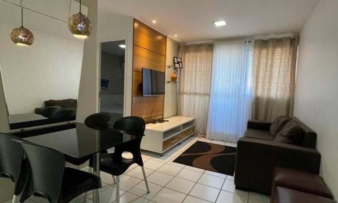 Maceio Apartment | Beachfront Apartment in Pajuçara with Pool and Spa