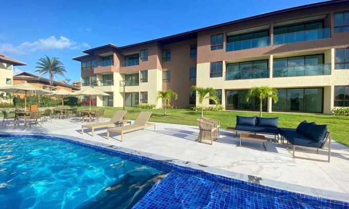 Igrejinha Apartment | Pet-Friendly Apartment with Ocean View at Carneiros 102D