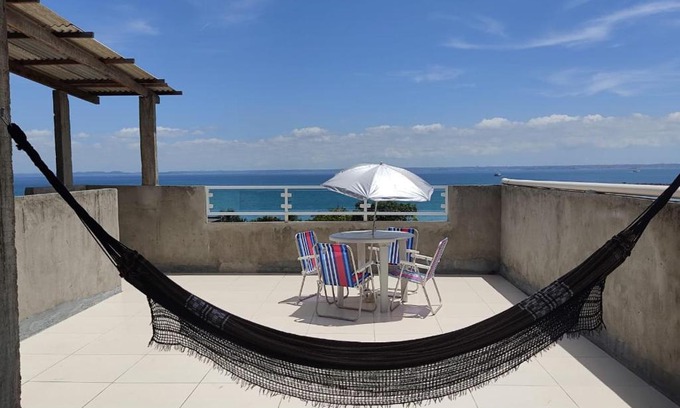 Itaparica Apartment | Oceanfront Apartment with Spectacular Sea View - 10/10 Rated