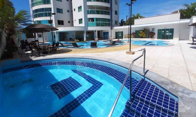Bandeirantes Apartment | Relaxing Apartment with Gourmet Balcony in Caldas Novas