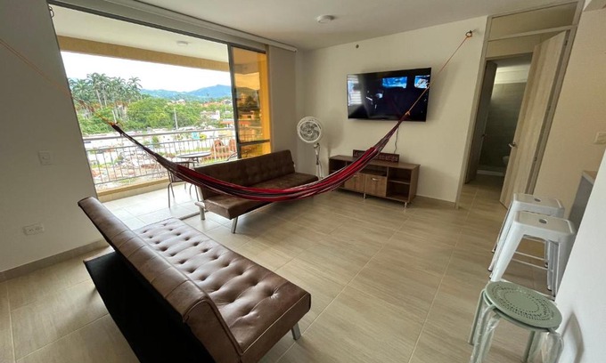 Villeta Apartment | Relaxing Apartment with Pool Near Downtown - Rated 9/10