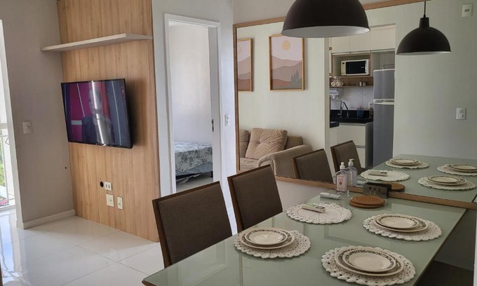 Turu Apartment | Comfortable Apartment Steps from Araçagy Beach with Pool