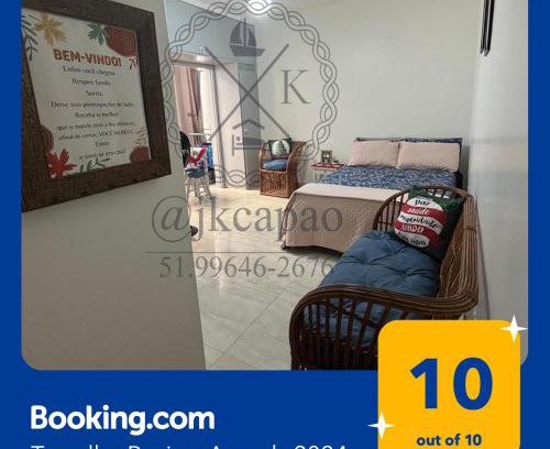 Capao da Canoa Apartment | Pet-Friendly Apartment Coração de Capão, 100m from the Sea