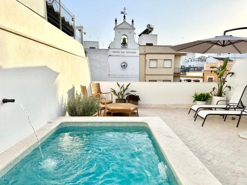 Alcala de Guadaira Apartment | Elegant Duplex Apartment with Private Terrace Pool