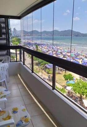 Itapema Apartment | Oceanfront Apartment with Cozy Fireplace and Child-Friendly Perks