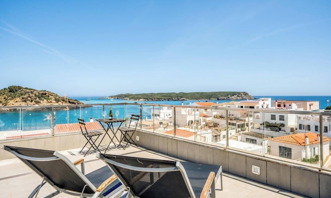 Es Grau Apartment | Idyllic Es Grau Apartment with Sea View & Modern Amenities