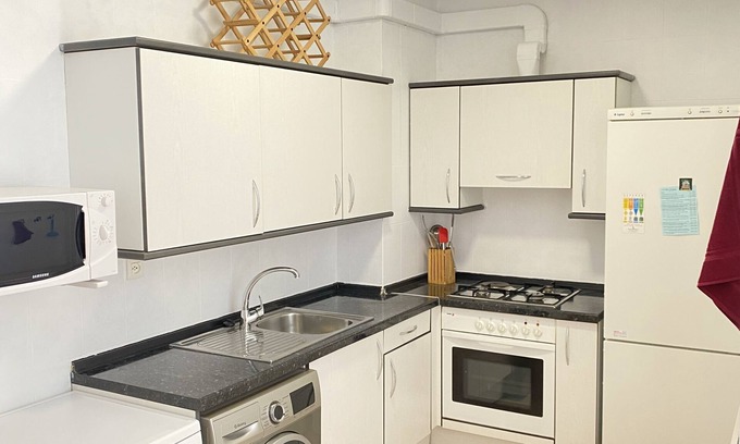 Biescas Apartment | Mountain Apartment with Pool, Tennis Court & Wifi Access
