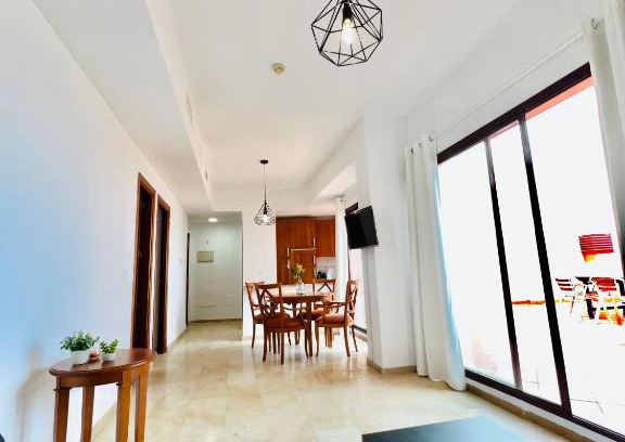 Puerto de la Duquesa Apartment | Beachfront Apartment with Pool and Ocean Views