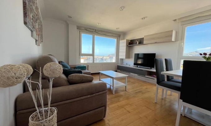 Laredo Apartment | Oceanfront Getaway at Apartamento La Salvé - Rated 8.7/10