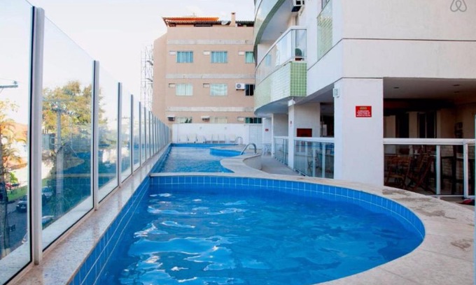Jardim Flamboyant Apartment | Cozy Oceanfront Apartment Lopes in Cabo Frio