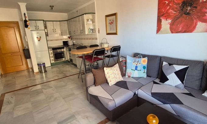 San Luis de Sabinillas Apartment | Relaxing Manilva Apartment with Pool and Terrace Access
