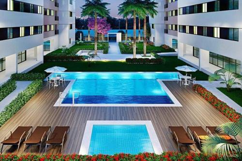 Varzea Apartment | Modern and Serene Apartment with Pool, Rated 9.5/10