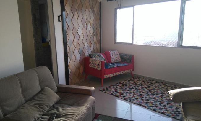 Jardim Imperador Apartment | Pet-Friendly Escape at Apartamento na Praia Grande