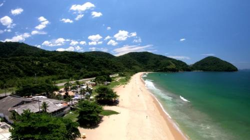 Centro Apartment | Central Ubatuba Apartment: Poolside Retreat for Families