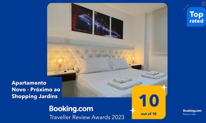 Grageru Apartment | New Apartment Near Shopping Jardins with Ocean View