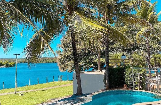 Caldas Novas Apartment | Pet-Friendly Pontal do Lago with Pool & Hot Tub Access