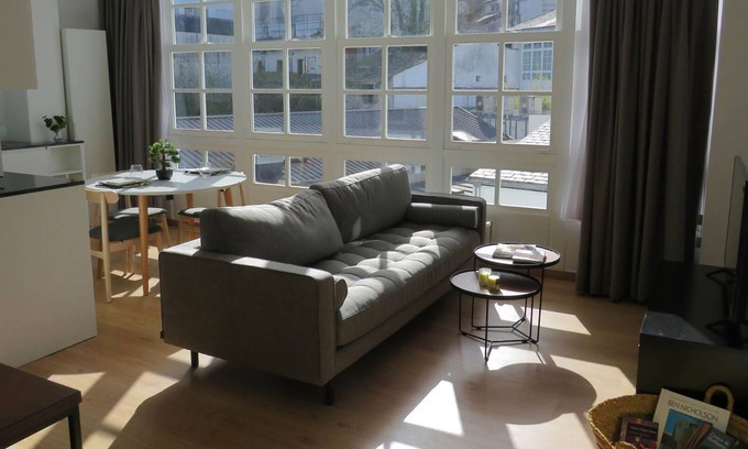 Lugo Apartment | Exceptional APARTAMENTOS ARMANYA 3 with Spa & Pet-Friendly