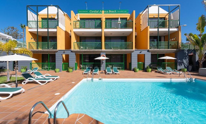 Playa del Ingles Apartment | Delightful Cordial Judoca Beach Apartments with Ocean Views