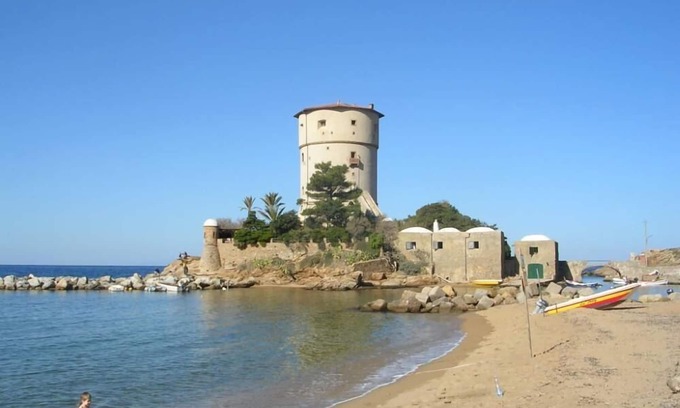 Giglio Campese House | Experience Ancient Tower Apartments with Oceanfront Views