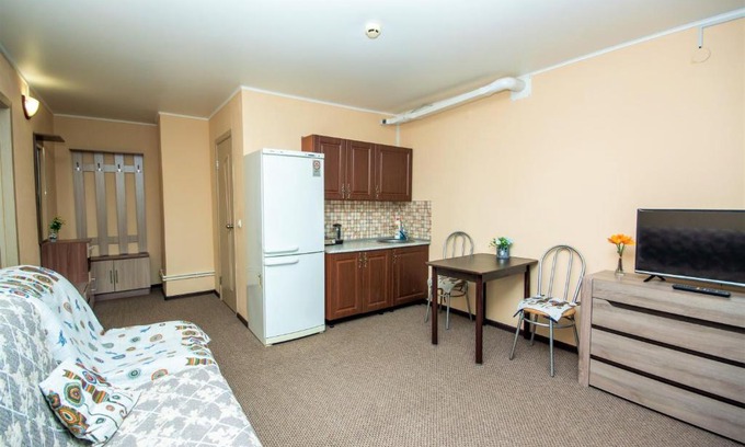 Tyumen Apartment | Top-Rated Apartments at Барнаульская 42 Near Onco Center