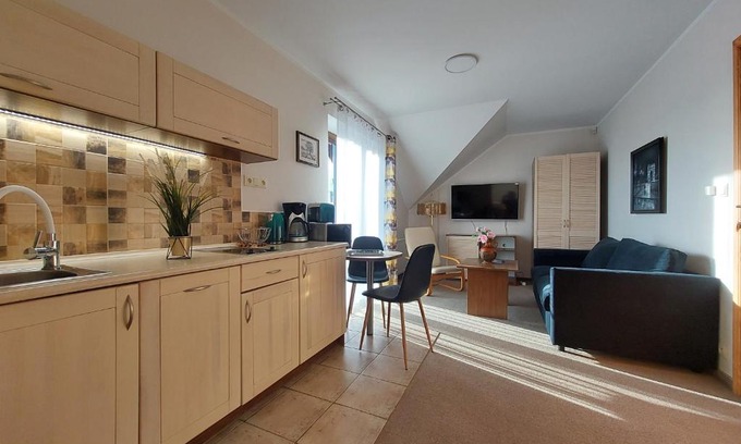 Rewa Apartment | Relax at Apartamenty LeVilla: Family-Friendly with Pool