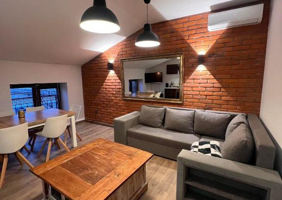 Skierniewice Apartment | Family-Friendly Stay at Apartamenty na Maja with Hot Tub