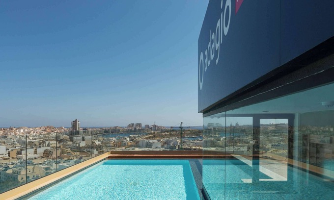 Msida Hotel | Eco-Friendly Aparthotel Adagio Malta Central with Pool