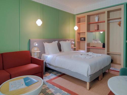 Jean-Medecin Hotel | Pet-Friendly Aparthotel AMMI Nice Lafayette with Ocean Views