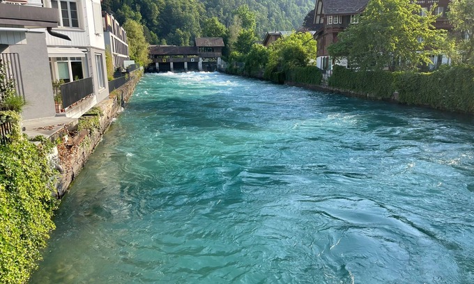 Unterseen Apartment | Comfortable Aparthotel Krone with Spa and Self Check-In