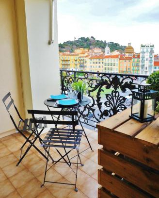 Jean-Medecin Apartment | ApartHotel Riviera - Terrasse Felix Faure 2 - Massena