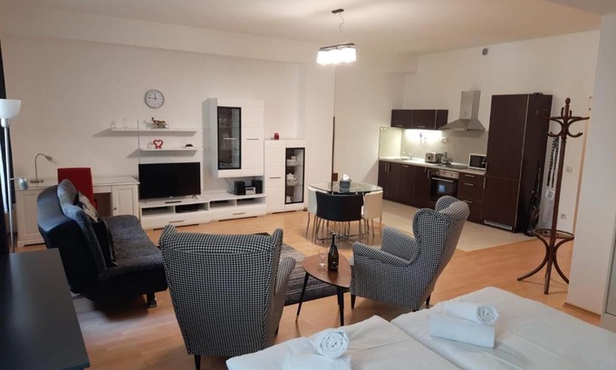 Karlovy Vary Apartment | Pet-Friendly Apartmán Nad Kolonádou with Breakfast Included