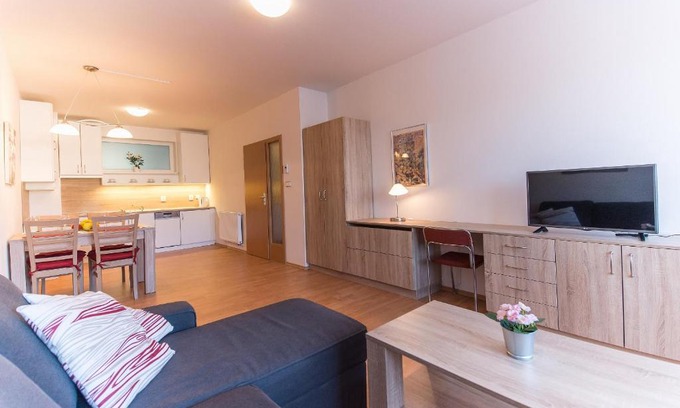 Trebon Apartment | Relaxing Getaway at Apartmán U Lázní D23 - Spa & Family Friendly