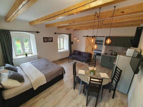 Cerna V Posumavi Apartment | Cozy Apartmány ČERNÝ KOHOUT: Pet and Child Friendly Stay