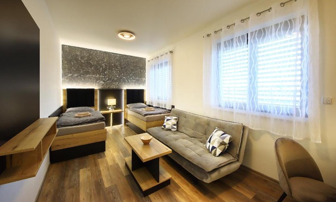 Breclav Apartment | Pet-Friendly Retreat at Apartmány Aswa - Rated 9/10