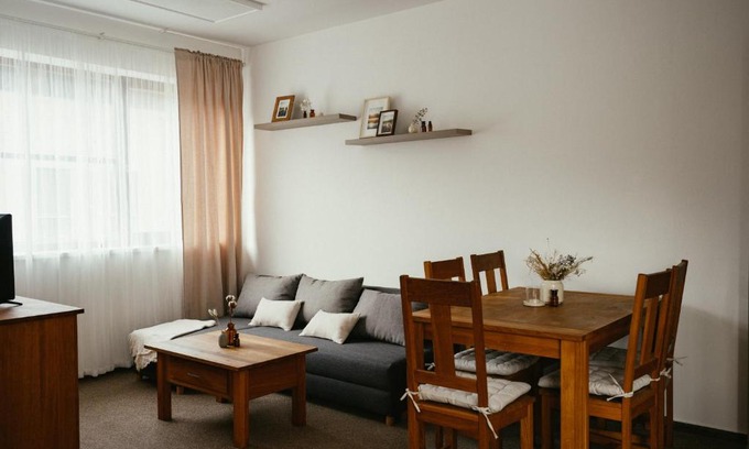 Sedlec-Prcice Apartment | Relaxing Stay at Apartmány Pod Kopcem - Monínec with Pool