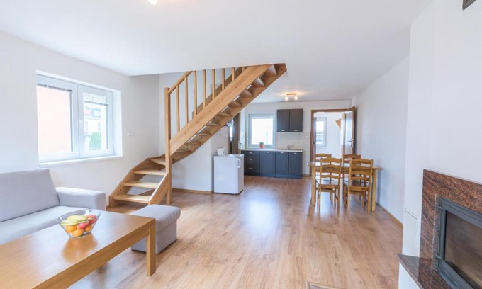 Liptovsky Mikulas Apartment | Relaxing Retreat at Apartmány Ráztoky: Pet-Friendly & Spa