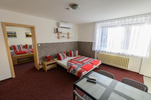 Lednice Apartment | Family-Friendly Apartmány Vilma with Kitchen Amenities