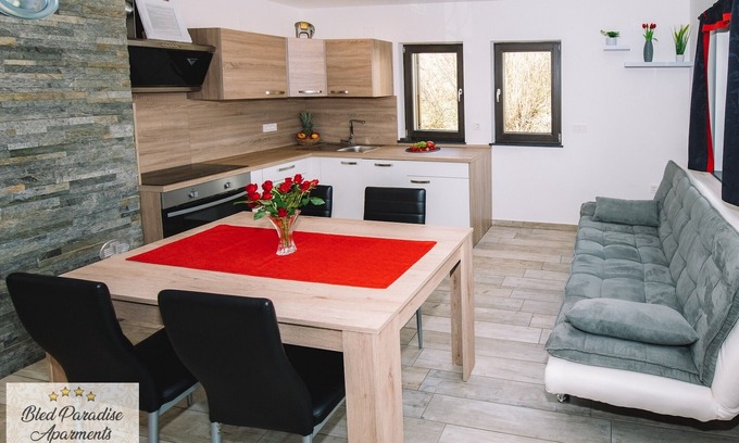 Zasip Apartment | Apartma 3 (pogled na grad)