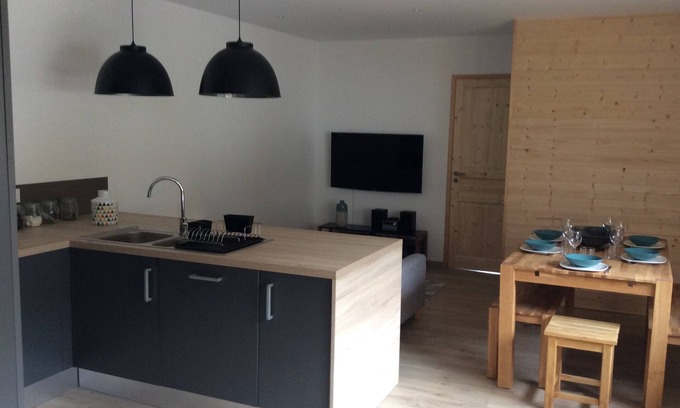 Saint-Jacques-des-Blats Apartment | Family-Friendly Apartment with Terrace - Rated 9.8/10