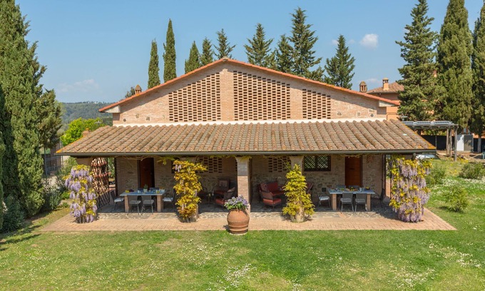 Peccioli Apartment | Charming Girasole Apartment with Pool & Ocean Views in Tuscany