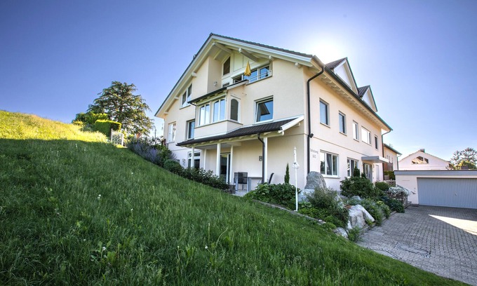 Kressbronn Apartment | Quiet Apartment with Terrace and Pool - Rated 9.6/10