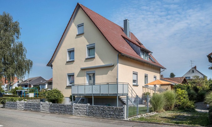 Radolfzell am Bodensee Apartment | Enjoy Apartment 'Würfel' with Balcony & Ocean Views