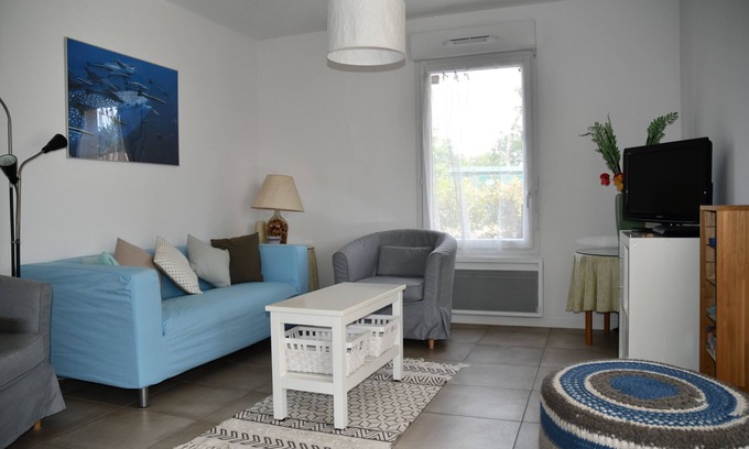 Vieux-Boucau-les-Bains Apartment | Pet-Friendly Apartment T3 with Private Garden in Vieux Boucau