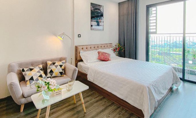 Gia Lam Apartment | Guest Rated 10/10: Ocean View 1BR Apartment at Vinhome Park