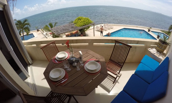 Puerto Juarez Apartment | Beachfront Getaway in Cancun with Pool & Ocean Views