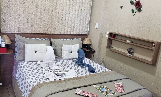 Caxambu Apartment | Tranquil Apartment 207 in Caxambu with Private Pool