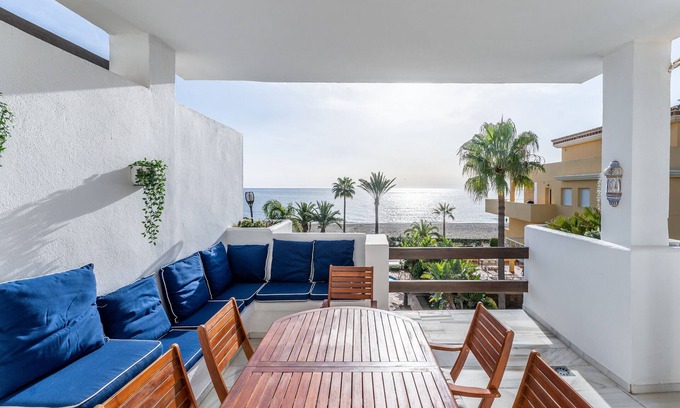 La Cala de Mijas Apartment | Seaside Retreat: Arruzafa Playa la Cala de Mijas with Pool