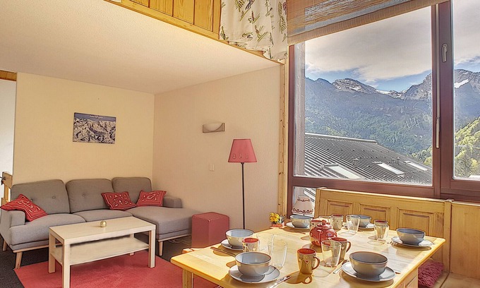 Saint-Jean-dʼAulps Apartment | Cozy Apartment for 6 at Saint Jean d'Aulps Resort