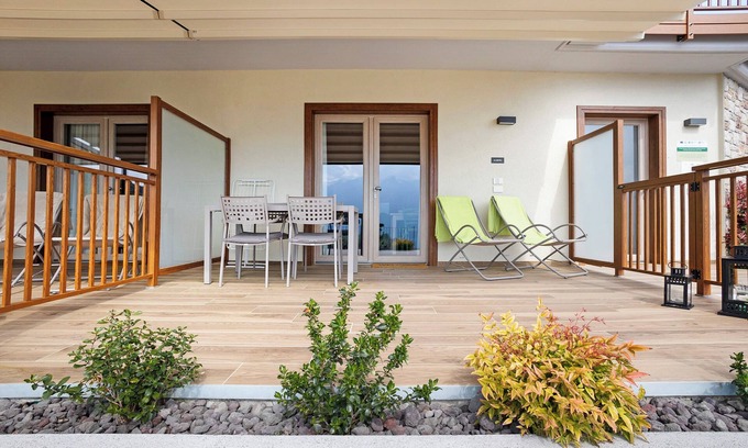 Tremosine Apartment | Mountain View Apartment with Private Terrace & Spa Access